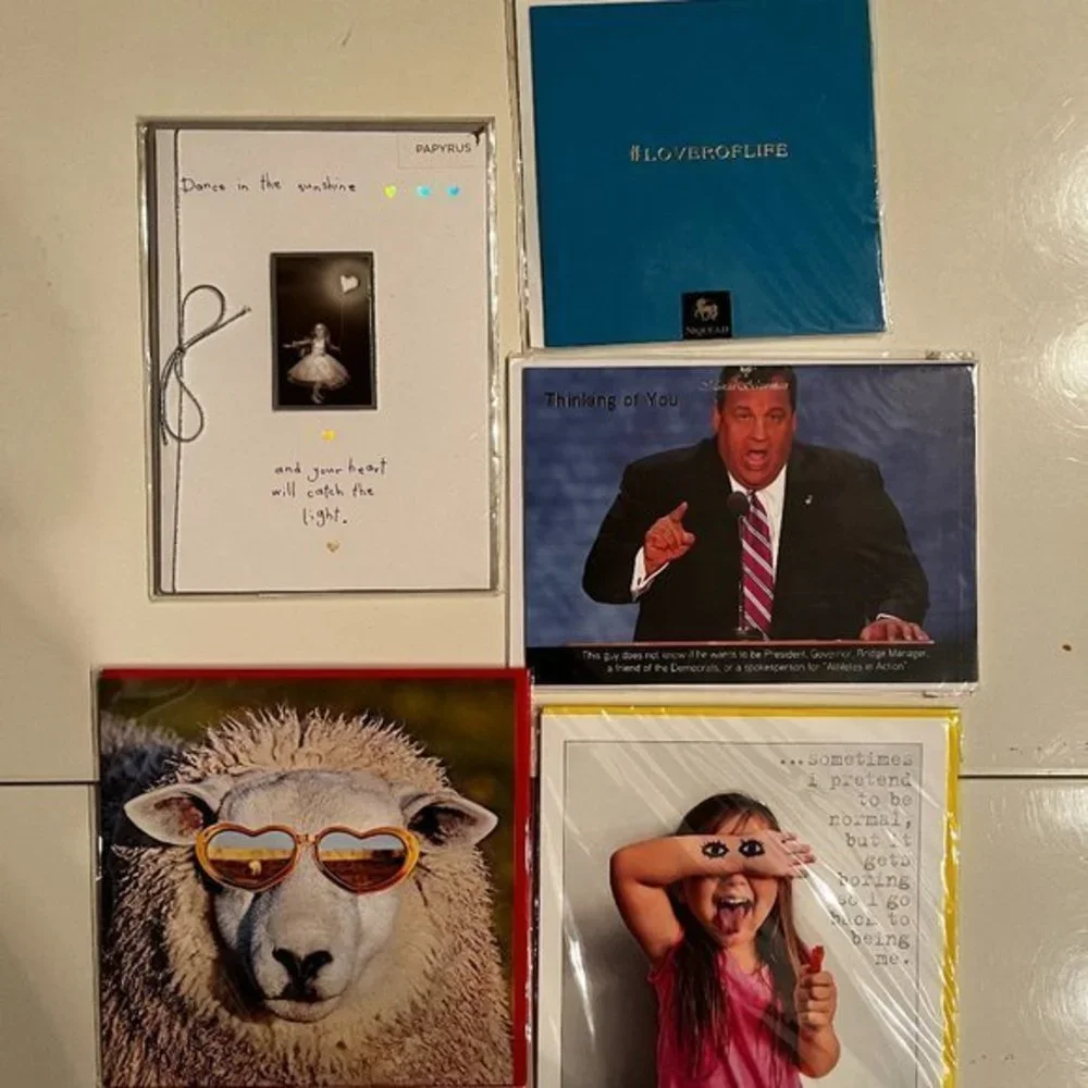 Friendship Greeting Cards (Lot of 5 New Cards / Blank & Friendship)‎ (new)